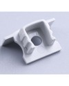 TAPA C/ AGUJ PERFIL ALU. BLANCO 2000*17.3*15,3mm